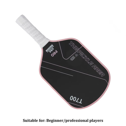 T700 Pickleball Paddle Carbon Fiber USAPA Approved Pickle Ball Paddle Lightweight Frosted Surface Professional Game Supplies