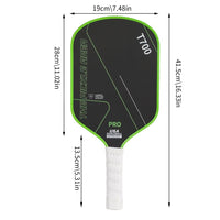 T700 Pickleball Paddle Carbon Fiber USAPA Approved Pickle Ball Paddle Lightweight Frosted Surface Professional Game Supplies